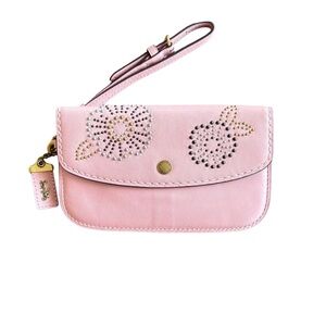 Coach 1941 Tea Rose Leather Clutch (NWT)